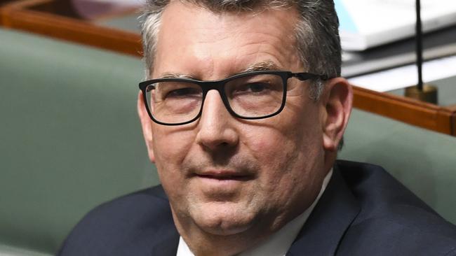 Queensland Nationals MP Keith Pitt in parliament, Picture: AAP