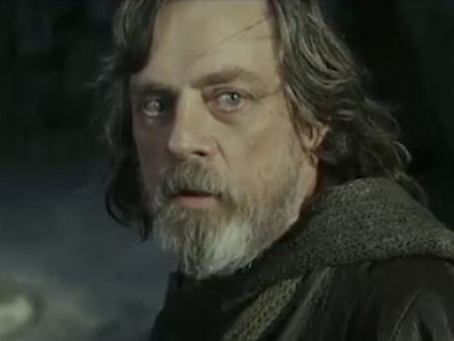 Mark Hamill stars in Star Wars: The Last Jedi. Picture: Supplied