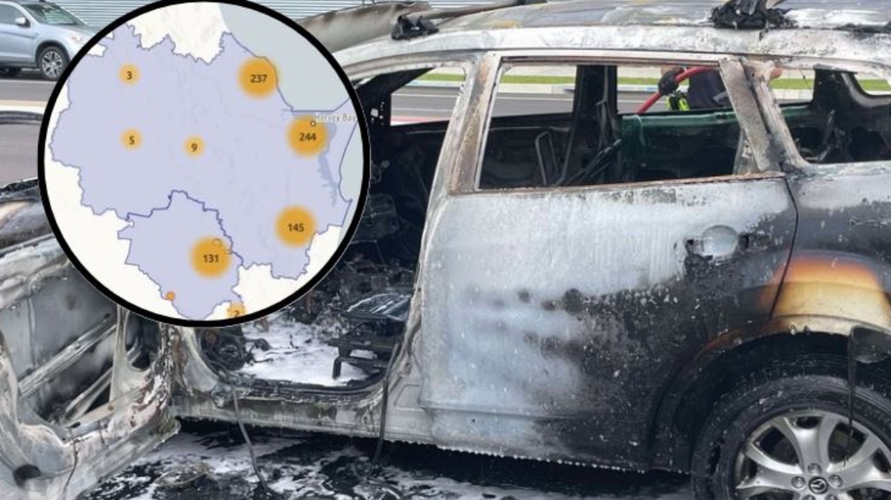 Two a day: Stolen car hotspots revealed