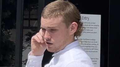 Zane Garry Cannan leaving Beenleigh Magistrates Court