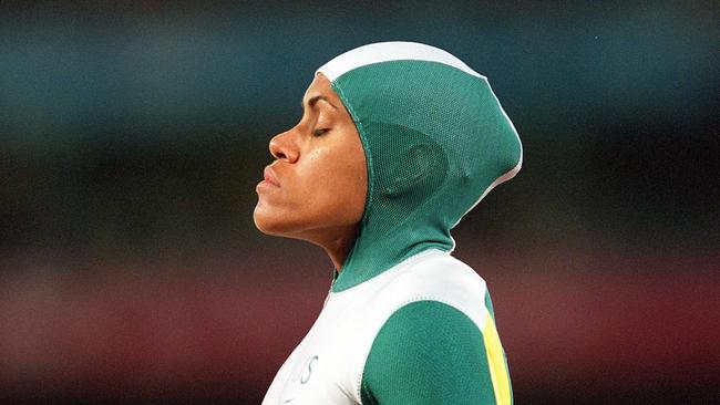 Ariana Jamieson’s running style has been likened to that of Australian Olympic gold medallist Cathy Freeman. Picture: Stephane Mantey/Corbis/VCG via Getty Images.