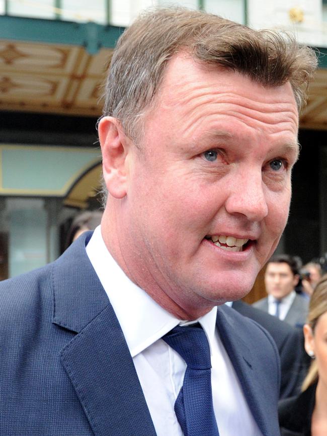 Old pal Anthony Bell was also missing. Picture: AAP