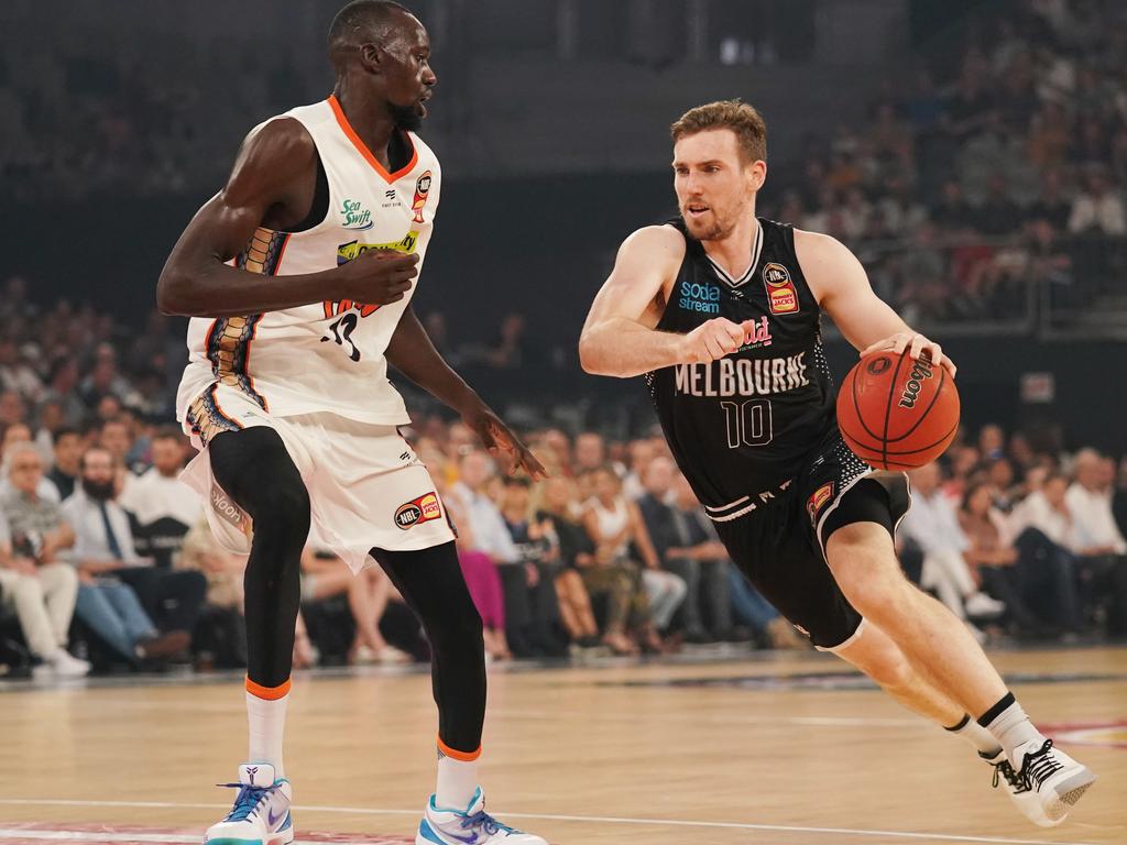 Championship-winning guard Mitch McCarron is a key signing for the Adelaide 36ers following Josh Giddey’s departure to the NBA. Picture: AAP Image/Michael Dodge.