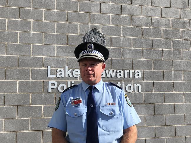 Lake Illawarra Police Chief Inspector Craig Ireland
