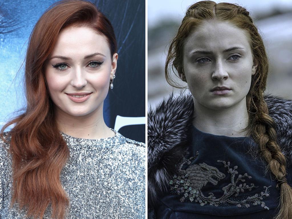 Sophie Turner as character Sansa Stark. Picture: Getty/HBO