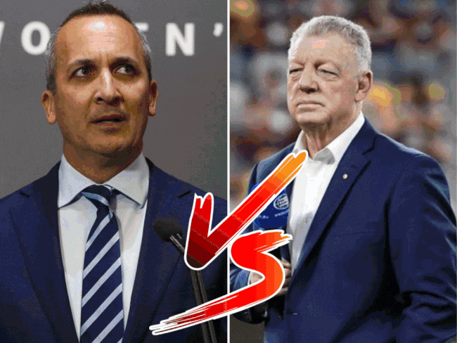 Awkward Magic Round reunions – Andrew Abdo and Phil Gould