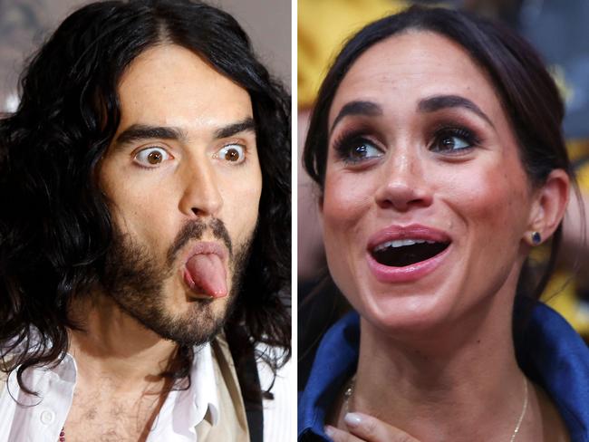 Russell Brand once boasted about kissing Meghan Markle.