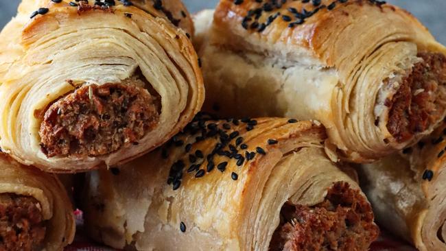 Sausage rolls.