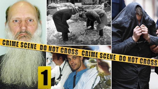 The faces of the killers responsible for some of Melbourne’s most disturbing murders.