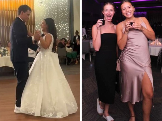 Newlyweds track down wedding crashers. Picture: TikTok