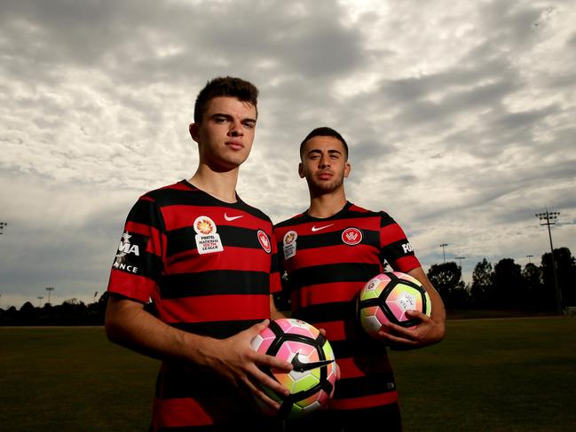 Tariq Maia from Wetherill Park and Ramy Najjarine from Fairfield West have re-signed for the Western Sydney Wanderers National Youth League team