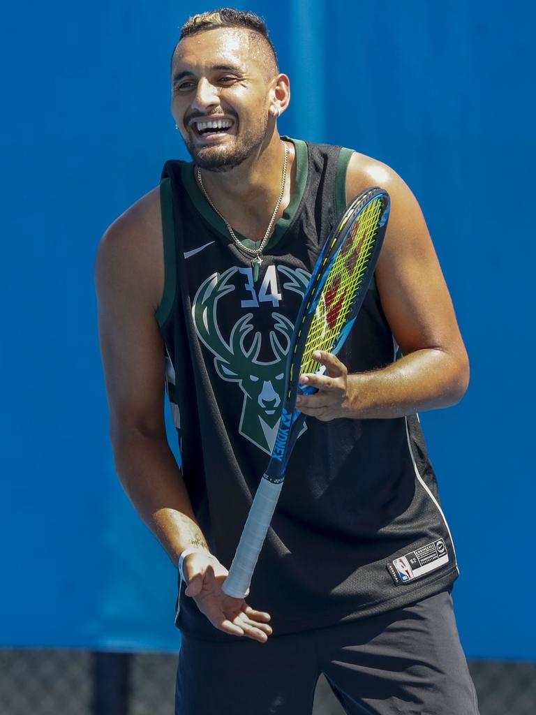 Nick Kyrgios: Australian tennis star splits from girlfriend Anna Kalinskaya | Herald Sun