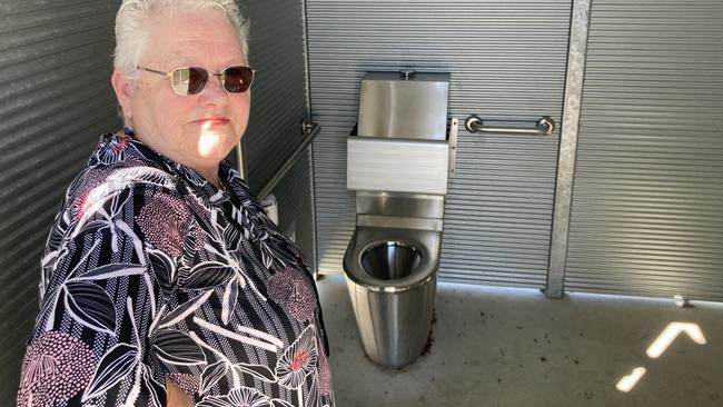 Deborah Clarke said Glenwood’s community oval only had one unisex toilet, with community groups forced to hire portaloos for events and cater for crowds of hundreds of people.