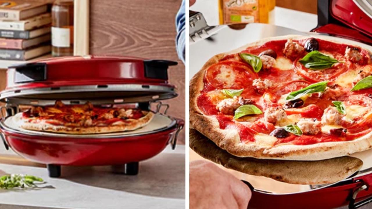 Say goodbye to the hassle of family dinner with this quick and easy to use pizza oven. Picture: House.