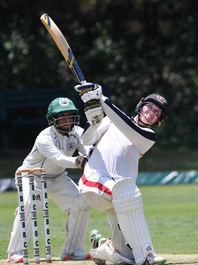 St Joseph's Gregory Terrace batsman Luke Davies. Picture, John Gass