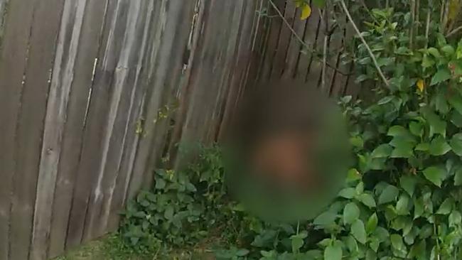 Queensland Police Flying Squad officers locate and arrest an Edmonton boy accused of entering a home and demanding car keys from the occupant . Picture: QPS