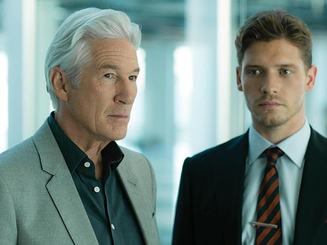 Richard Gere and Billy Howle in MotherFatherSon.