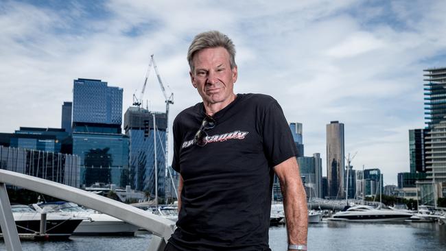 Sam Newman is seriously considering a run for Mayor of Melbourne. Picture: Jake Nowakowski