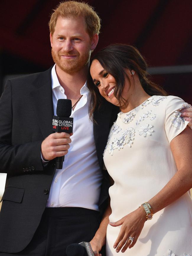 The couple quit royal life in 2020. Picture: Angela Weiss / AFP