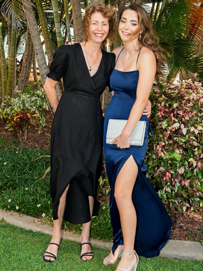 karen Jarvie and Kira Jarvie from Carlisle Adventist College at Mantra, Mackay Harbour.Picture: Michaela Harlow