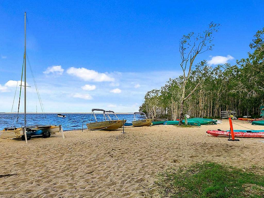 <span>10/21</span><h2>Take the family eco camping</h2><p> Pack up the family and head to <a href="https://www.habitatnoosa.com.au/" target="_blank">Habitat Noosa Everglades Eco Camp</a>. Just 25 minutes north of Noosa, this much-loved camping ground has undergone extensive renovation to provide an array of accommodation styles such as cabins, campsites, and even glamping. The kids will enjoy meeting local kangaroos, and mum and dad will be ever so grateful for the onsite bar and bistro. Picture: Tourism and Events Queensland</p>