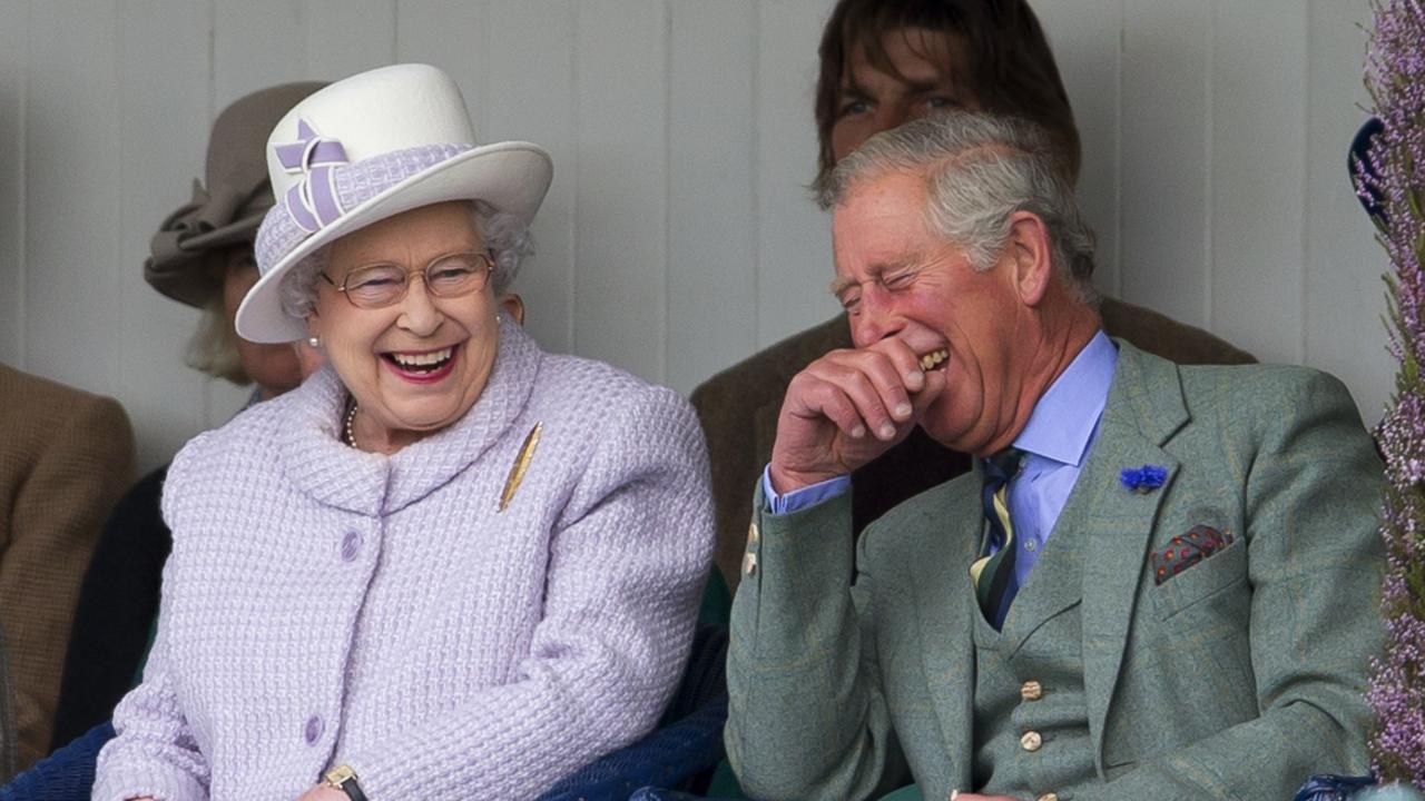 The Queen and Prince Charles are seen enjoying the Highland Games in 2012 (Photo by Indigo/Getty Images)