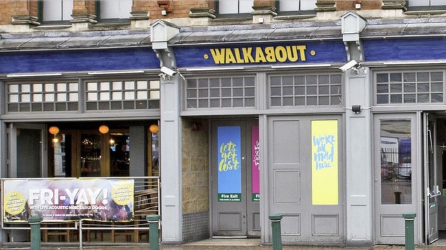 The Walkabout pub in Birmingham: Scene of David Warner and Joe Root's infamous clash, and now an Australian Ashes victory celebration (which Warner did not attend).