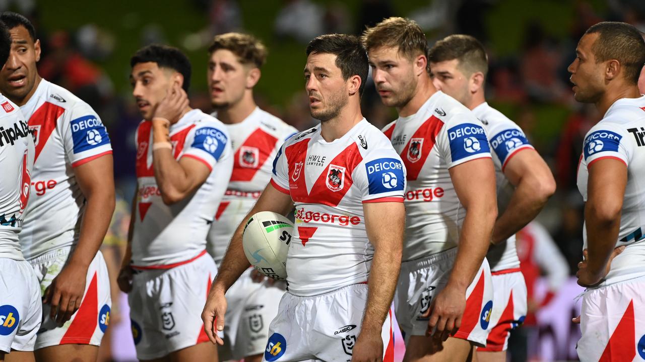 Ben Hunt has been a standout for the Dragons this season but they have missed the finals again. Picture: NRL Images