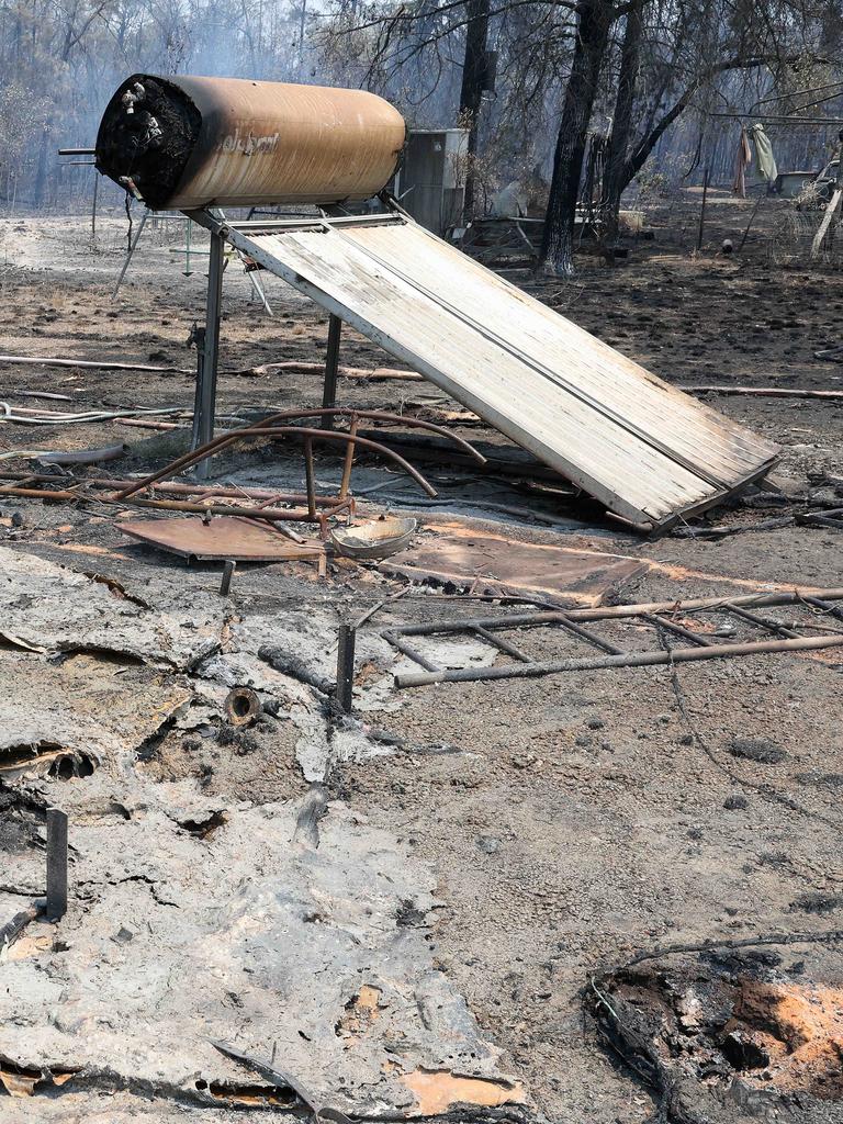 Fire damage near Tara. Picture: Liam Kidston