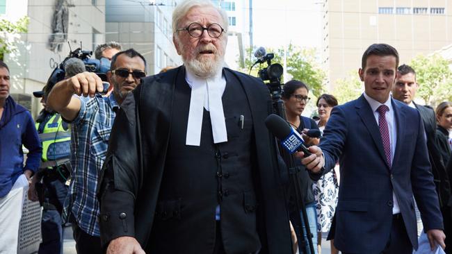 Cardinal George Pell's lawyer Robert Richter QC. Picture: AAP 