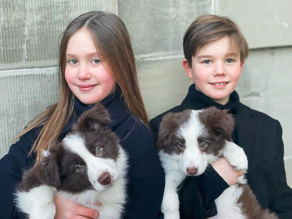 Twins Prince Vincent and Princess Josephine celebrate their 11th birthday. Picture: H.K.H. Kronprinsessen