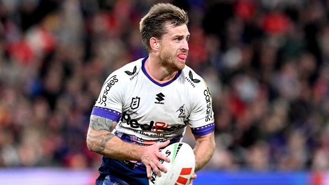 Cameron Munster has been dealing with a number of niggling injuries this season, while he also missed time because of a gruesome finger fracture earlier in the year. Picture: Bradley Kanaris / Getty Images