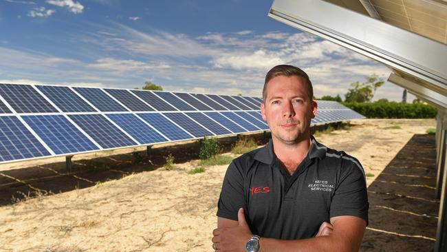 Mark Yates’ Yates Electrical Services is on the Fast Movers 2020 SA list. Picture: Tom Huntley