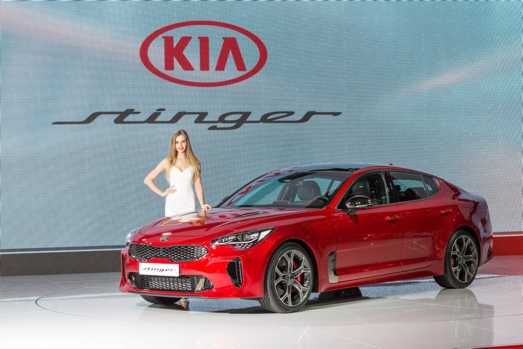 Kia Stinger wows once more at the Geneva Motor Show The Courier Mail