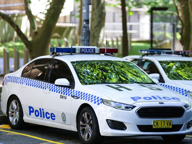 SYDNEY, AUSTRALIA , NSW Police Force general generic stock GV breaking news police tape image at the Headquarters in Surry Hills, Sydney Australia. Picture: NCA Newswire / Gaye Gerard