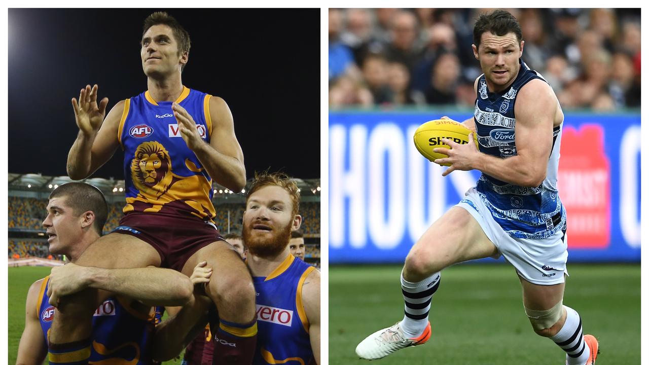 Simon Black and Patrick Dangerfield have made the list.