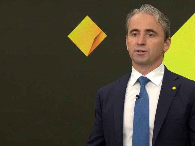 09/08/2023: CBA's CEO Matt Comyn delivers the banks full year 2023 financial results. Source: Commonwealth Bank