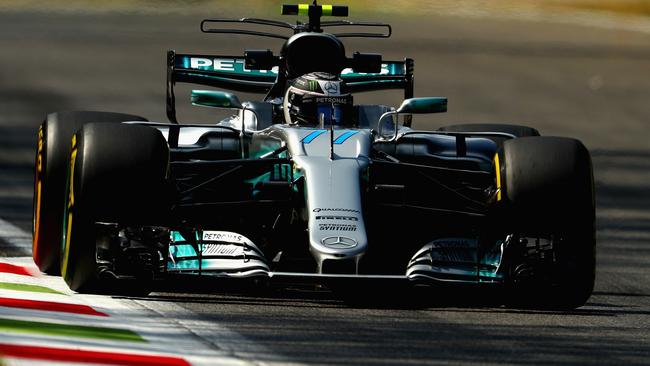 Valtteri Bottas headed Practice 2 for the Formula 1 Italian Grand Prix.
