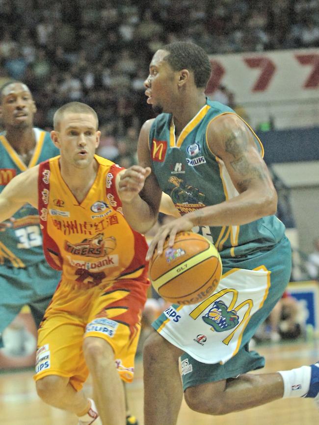 Crocs versus Melbourne Tigers, The Swamp EJ Rowland