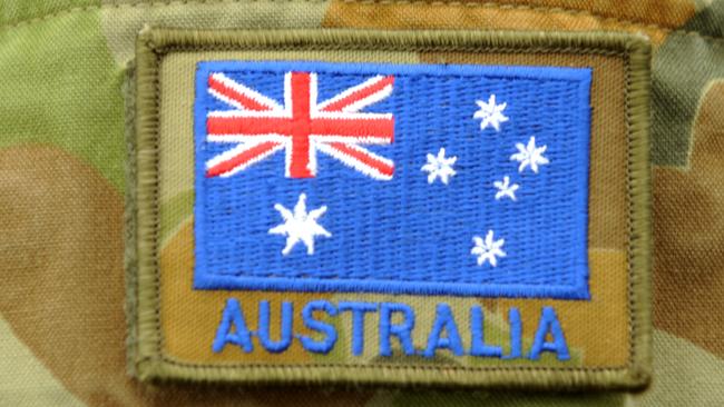 Generic army image. Australian Flag / Armed Forces / Soldiers.