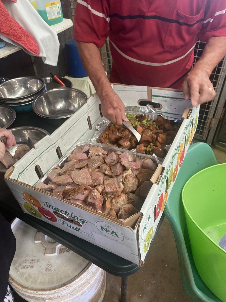 Volunteers brought Christmas cheer to the animals at the Brave Companion Dog Rescue Centre in Laidley on Christmas Day.