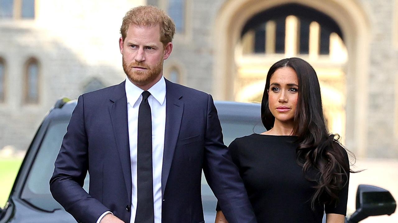 Harry will attend the coronation without his wife. Picture: Chris Jackson/Getty Images