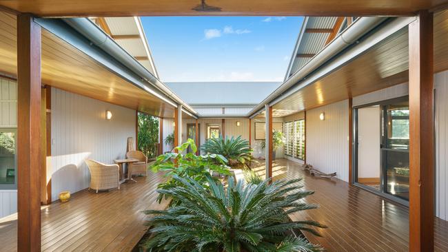 A central courtyard