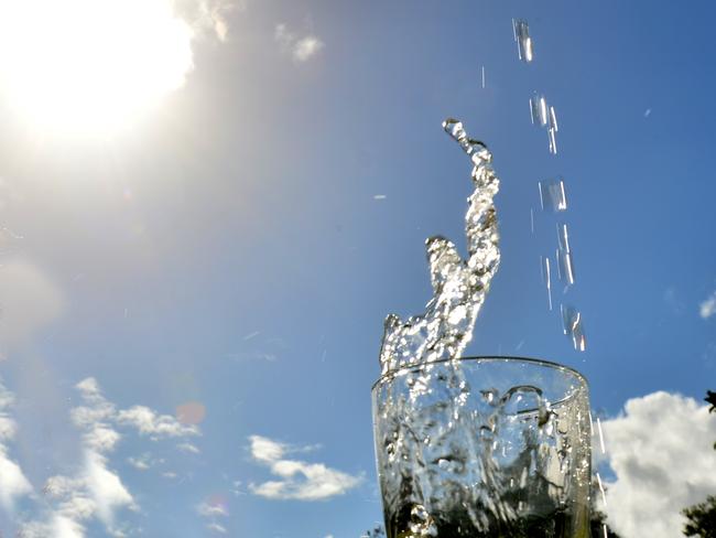 Water generic drought hot weather sunshine glass of water water waste