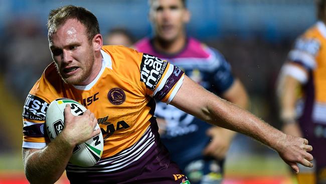 Broncos prop Matt Lodge is still learning on the job. Picture: Getty Images