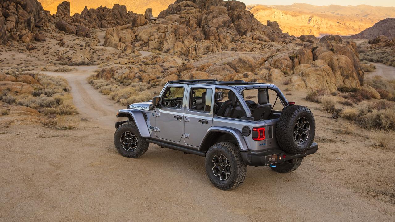 Jeep says the 4xe will be just as capable off-road.