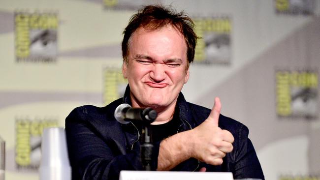 Quentin Tarantino attends Dynamite 10th Anniversary Panel at Comic Con International 2014 at San Diego Convention Center.