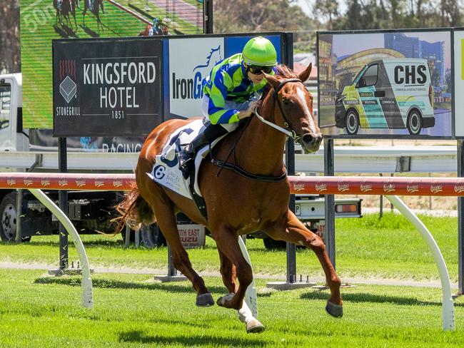 Kuroyanagi wins impressively on debut at Gawler in January. Picture: Makoto Kaneko