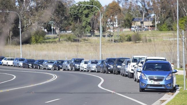 There is a shortage of commuter parking at Edmondson Park railway station.