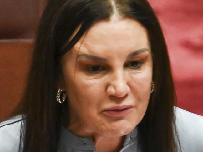 CANBERRA, Australia - NewsWire Photos - September 17, 2024: Senator Jacqui Lambie in the Senate at Parliament House in Canberra. Picture: NewsWire / Martin Ollman